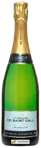 Bodega Champagne de Saint-Gall - Blanc de Blancs Extra Brut Champagne Premier Cru