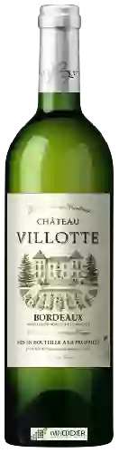 Château Villotte - Bordeaux Blanc