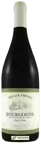 Bodega Defaix Frères - Bourgogne Pinot Noir