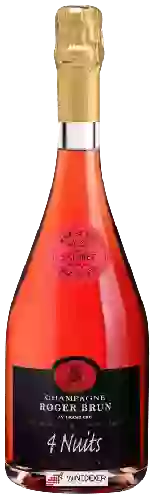 Bodega Roger Brun - 4 Nuits Rosé de Saignée Brut Nature Champagne Grand Cru 'Aÿ'