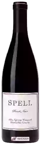 Bodega Spell - Alder Vineyard Springs Pinot Noir