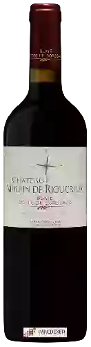 Vignobles Guillaume Guérin - Ch&acircteau Moulin de Rioucreux Blaye C&ocirctes de Bordeaux